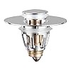 Wastafelafvoergarnituur, universele wastafelstekker, gootsteenstopper, Bullet Core Push Type Basin Pop Up afvoerfilter…