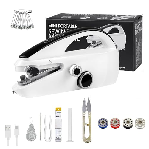 Imagen de AURIVEE Máquina de Coser Manual de Doble Alimentación