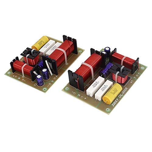 Uxcell 2 X 180W 3-Way Crossover Filters Frequency Divider #TOP10