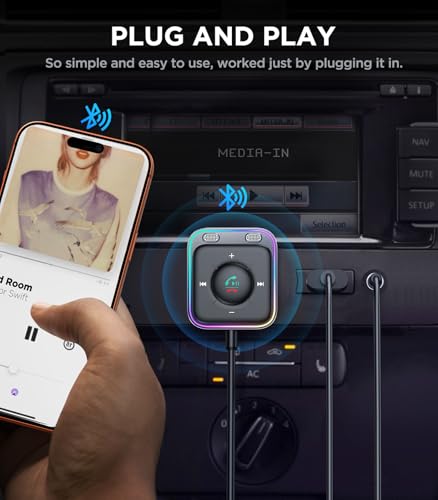 JOYROOM Bluetooth 6.0 AUX Car Adapter