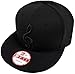 Produktbild New Era Music Note Black On Black Snapback Cap 9fifty Exclusive Limited Edition