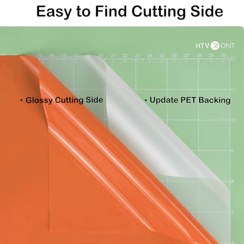 Image of HTVRONT Orange Permanent Vinyl, 12 inch x 14 FT Glossy Orange Permanent Adhesive Vinyl Roll Compatible with Cricut Cutting Machine, Silhouette, Cameo Cutters, Signs, Scrapbooking, Craft, Die Cutters