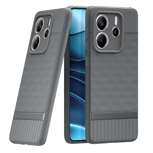 Image of Shockproof Case for Mi Redmi Note 14 5G | Full Camera Protection | TPU Flexible Back Cover for Mi Redmi Note 14 5G (Graphite Grey)