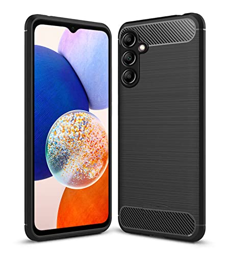 Image of Zapcase Back Cover Case for Samsung Galaxy A14 5G | Compatible for Samsung A14 5G Back Cover | 360 Degree Protection | Soft and Flexible (TPU | Matte Black)