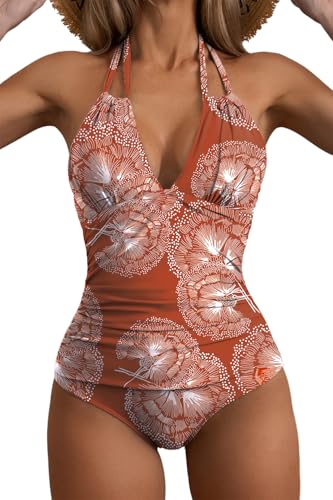 B2prity Women's Slimming One Piece Swimsuits Tummy Control...