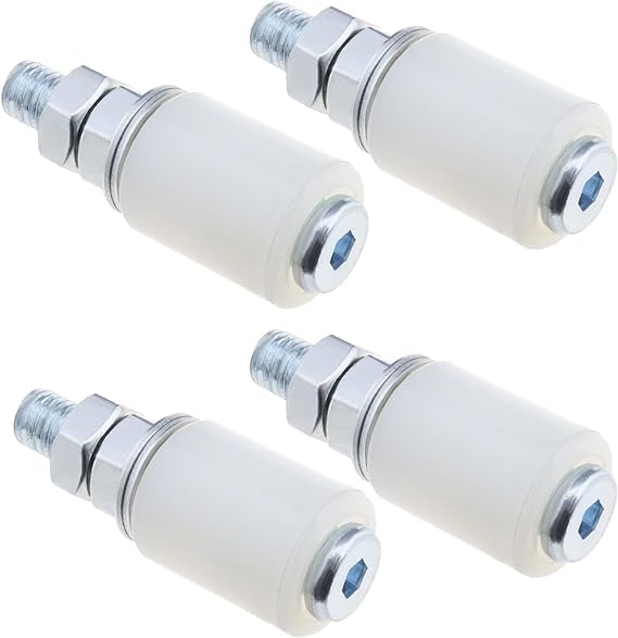 Nylon Roller Sliding Door Guides, 4Pcs, 40x60mm, for Sliding, Electric, Garage Doors