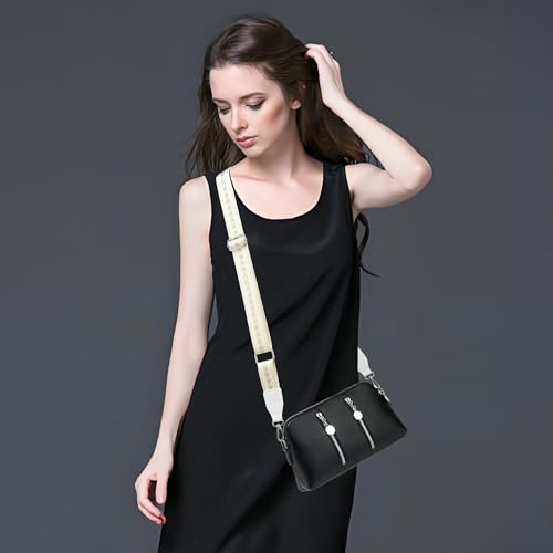 Image of LEMEDE Purse Strap Replacement Crossbody 1.5 inch Wide Shoulder Strap Adjustable Straps Handbag Strap Replacement Belts