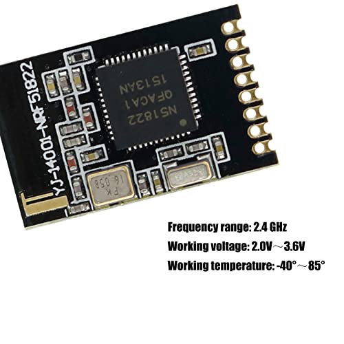 Marvvdy NRF51822 Seriële poort Bluetooth 4.0-module, 2,4 GHz draadloze module Transmissiemodule met ingebouwde antenne - Afbeelding 7