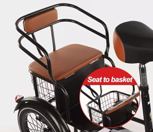 Triciclo 16 pulgadas para adultos y ancianos miniatura 5