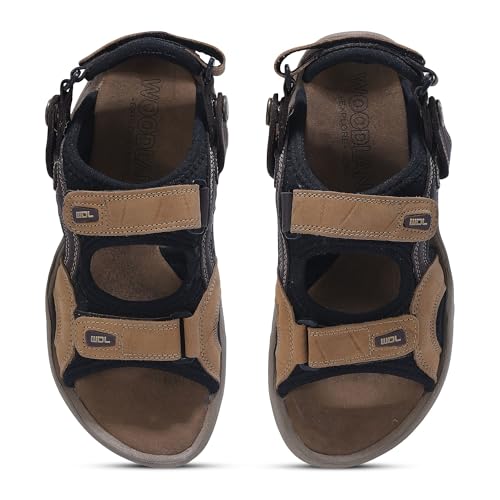 Image of Woodland Men's Leather Sandal