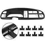 New Plastic Dash Board Bezel Compatible With 1998-2001 Dodge Ram 1500/1998-2002 Dodge Ram 2500 Ram...