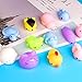 KUUQA 40 Pcs Squeeze Animal Squishies Dinosaur Tortoise Cute Mini Soft Squeeze Stress Reliever Toys for Kids Birthday Party Favors Goodie Bag Easter Egg Fillers Stuffers