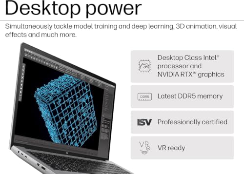 Image of HP ZBook Fury 16 G11 Laptop, 16 inch FHD+, Intel i9-13950HX, 64GB DDR5, 2TB SSD