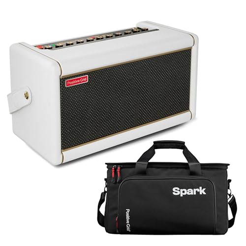 Positive Grid Spark2 純正ケースセット Pearl ギターアンプ ベース エレアコ対応 50W ポジティブグリッド