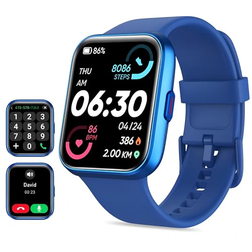 Smart Watch for Men Women (Answer/Make Call), Alexa Built-in, 1.8
