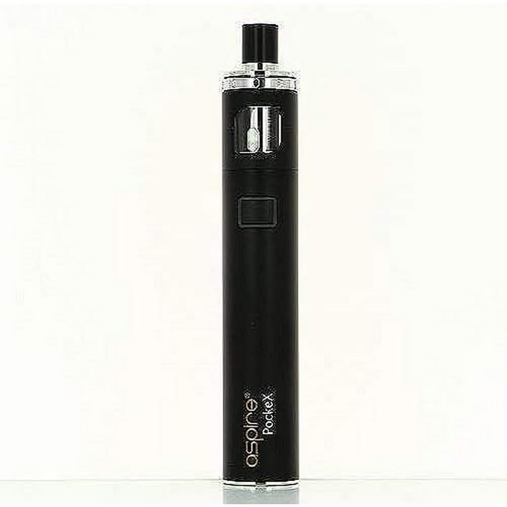 Aspire Pockex Kit AIO (Black) No Nicotine, Nicotine Free