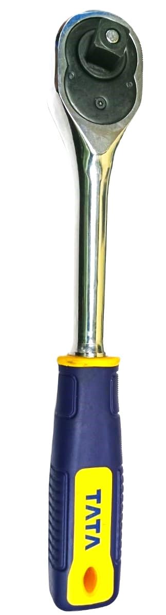 AGRICO TATA 1/2" DR. 90T Ratchet Handle SHR002 Double Sided Rachet Wrench (Pack of 1)-image-8