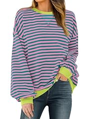 Green Pink Striped