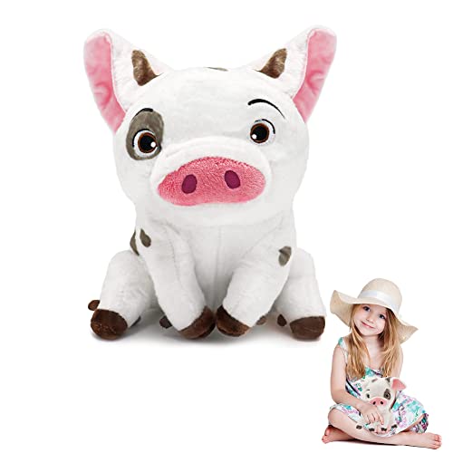 SIEBOLD Cochon en Peluche Porcin Animal en Peluche,Créatif Peluche de Cochon, Jouets Mignon Cochon Peluche Câline Poupée pour Enfants Cadeau pour Anniversaire Noël(22cm) Cover