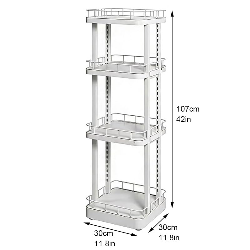 Distributeur Snacks pour La Vente Au Détail, Commercial Rayonnage Supermarché, Mobile Organisateur Rangement pour Bureau Cuisine Salle Bain(Blue)