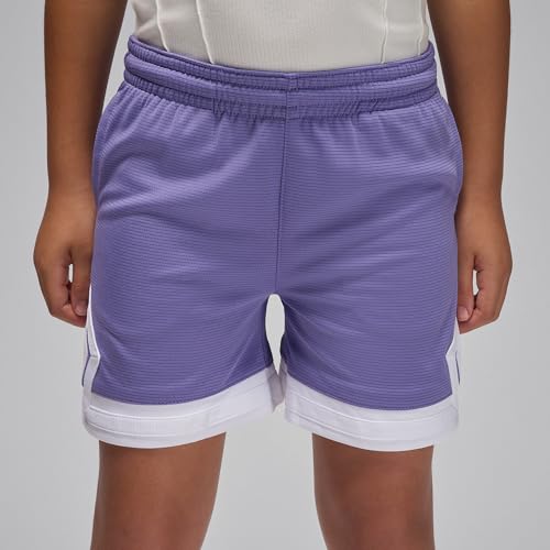 Jordan Dri-FIT Big Kids' Diamond Shorts (Dusty Amethyst)2