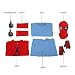 QWEASZER Spider-Man Homecoming Disfraz (Traje casero) Marvel Avengers Men Conjunto Completo Disfraz...