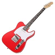 Versatile Tonal Performance: This electric guitar features a pickup configuration to provide a rich, diverse selection of tones to suit different musical styles. Excellent Wood Material: This electric guitar is made of excellent quality basswood, map...