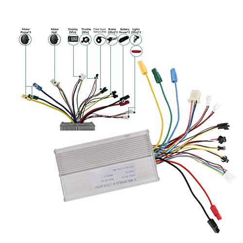 Btihceuot 20 Inch Electric Wheel Kit, Electric Conversion Wheel Kit Strong Bearing Capacity 48V 1000W Lcd S866 Meter For Electric Vehicle #TOP1