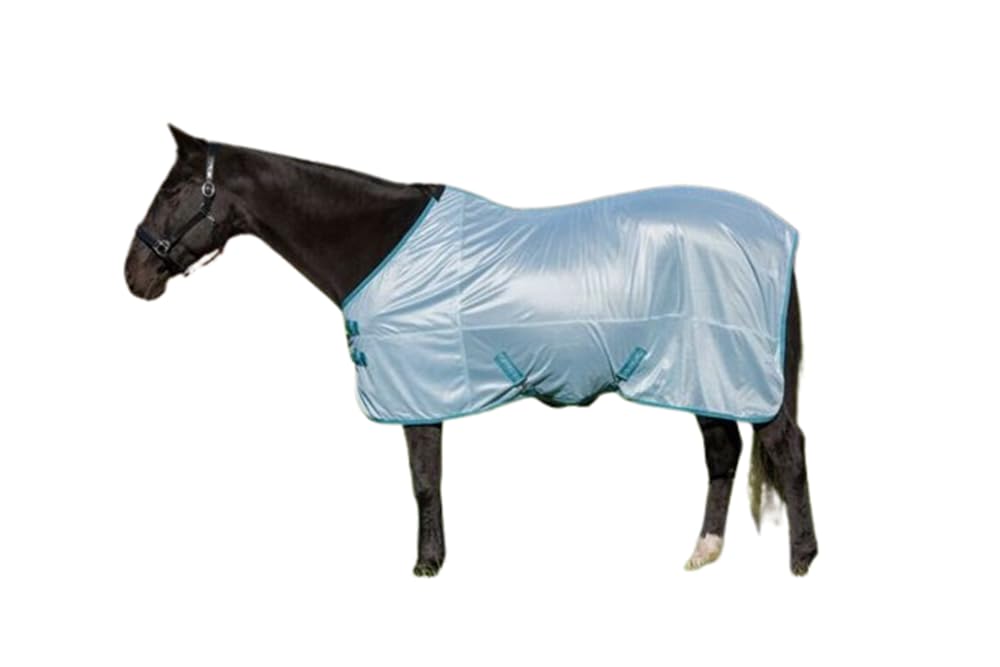 TuffRider Comfy Mesh Fly Sheet | UV Protection Horse Sheet, Standard Neck, 130 Grams Breathable Polyester Mesh
