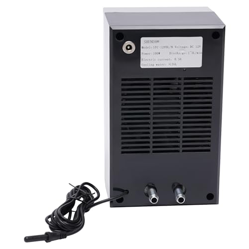 100W Aquarium Chiller Water Chiller for Fish Tank, 30L/7.93Gal Cooling Capacity 50-104°F Fish Tank Chiller with LED Screen, 0.79 Gal/Min Low Noise Aquarium Cooler for Fish, Axolotl, Aquatic Organisms - Thumbnail 7