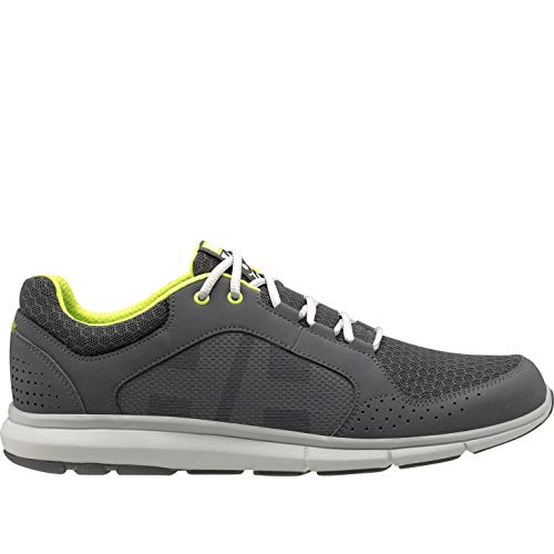 Image of Helly-Hansen Ahiga V4 HP Boat Shoes for Men - Breathable, Lightweight, and Hard-Wearing Textile with EVA Cushion Midsole and Rubber Traction Outsole