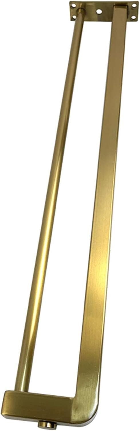 Nogi stołu ze stali nierdzewnej, podpory sofy, wymienne nóżki meblowe do wezgłowia sofy, stolika kawowego, szafki biurkowej(Gold)