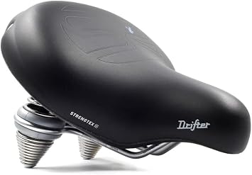 Selle Royal Drifter Strengtex,Vintage-Inspired, Ultra-Durable Bike seat, Brown, One Size