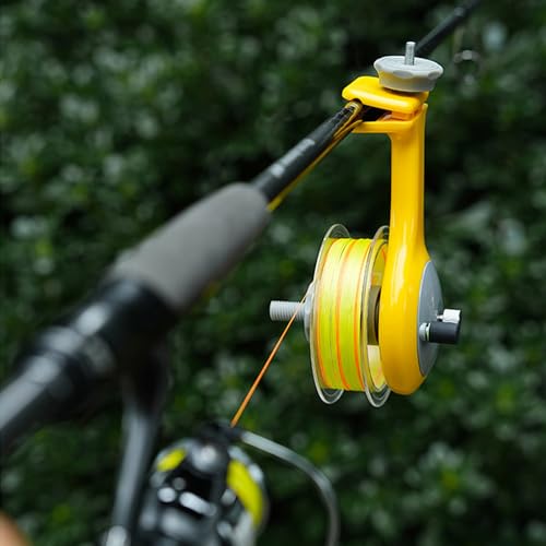 Bobinadora de carretes de línea para pescadores en rutas de camping y pesca 3