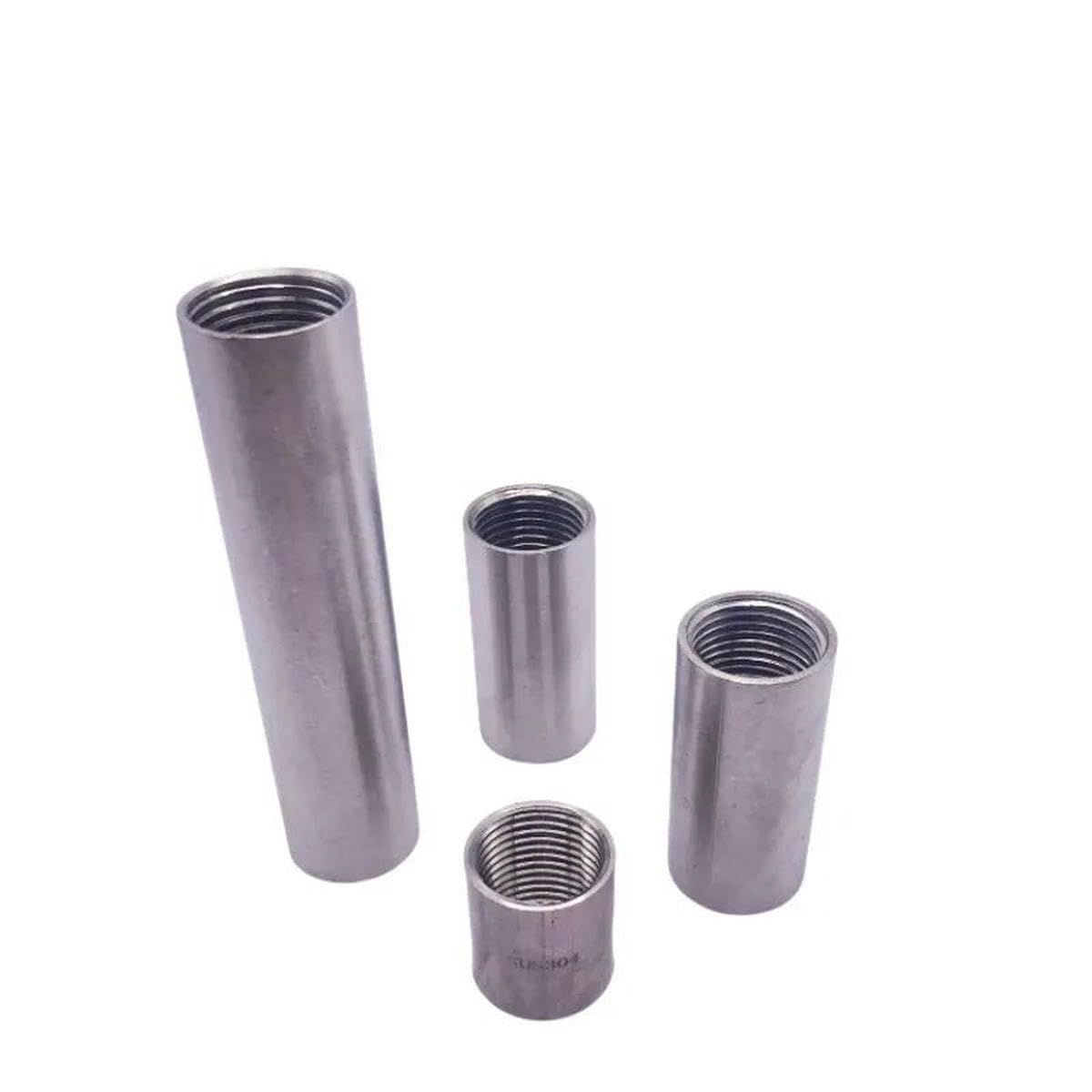 Nipplo lungo filettato femmina 1/8" 1/4" 3/8" 1/2" 3/4" 1" Adattatore connettore per tubo in acciaio inossidabile 304-lunghezza 100mm-2"