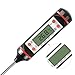 Kitchen Thermometer Digital Multi-Functional with Instant Read Cooking Thermometer - with auto Turn Off Function Best Digital Thermometer for All Food, Liquid Grill, BBQ,Candy (Black/White)