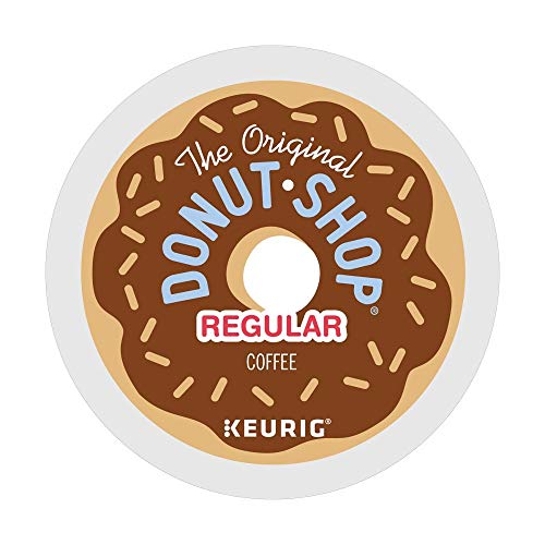 Image of The Original Donut Shop Regular, Single Serve Keurig K Cup Pods, Medium Roast Coffee! Full-bodied, bold, & flavorful! - Full-flavored - Simple, Delicious Coffee!
