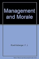 Management and morale B0007HTT0I Book Cover