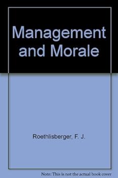 Hardcover Management and morale Book