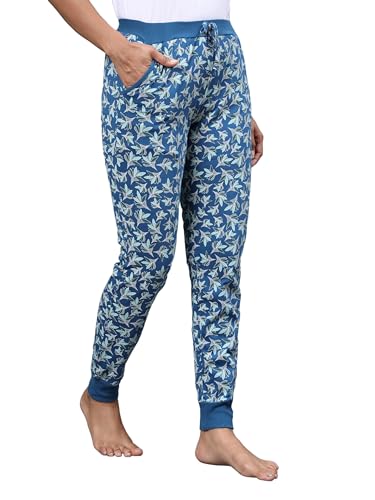 Image of B STORIES Women's Pyjama Pants - Relaxed Fit Nightwear Bottoms | Soft Pyjamas with Pockets | Breathable & Comfortable Sleepwear for Women (S-2XL)