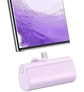 VEGER Power Bank USB C 5000mAh, 20W PD Mini Powerbank USB C Klein Aber Stark Externer Handyakkus,...