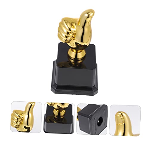 NOLITOY 3 Peças Troféu Competição Polegar Troféus De Prêmio Troféu Presentes De Mesa Balão Dor Trofé