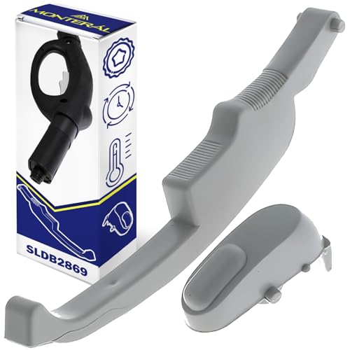 MONTERAL Juego de Botón de Bloqueo y Botón de Inicio para Vaporeta Limpieza Hogar con Código Original SLDB2869 para Polti Vaporetto - Made IN Italy - Garantía de 10 Años