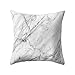 Gemini_mall® - Federa per cuscino, motivo geometrico, in marmo, 45 x 45 cm