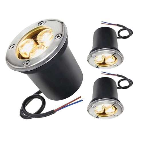 Lampes encastrées pour sécuriser une allée sombre avec des spots de sol étanches - 2
