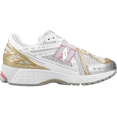 Image of New Balance 1906R Women's Shoes, Silver Metallic /Dragon Berry /White, Size 6