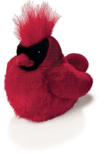 Northern Cardinal - Audubon Plush Bird (Authentic Bird Sound)