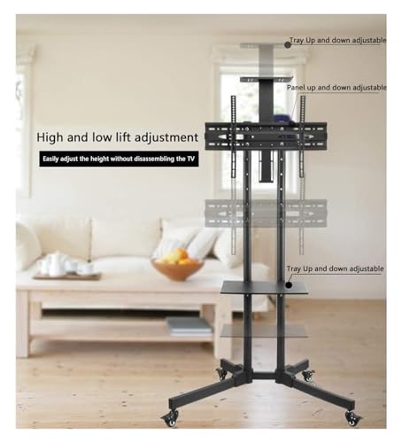 Soporte Móvil para TV con Ruedas para 37-60 Pulgadas miniatura 3