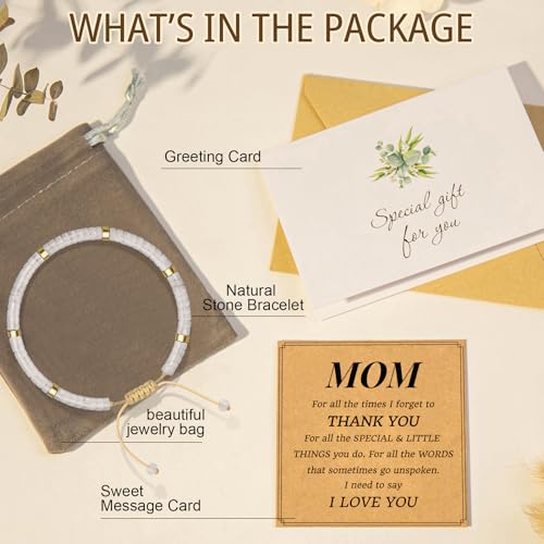 Image of AGOT Daughter in Law Bracelets Gifts: Dear Daughter in Law Birthday Gifts from Mother in Law