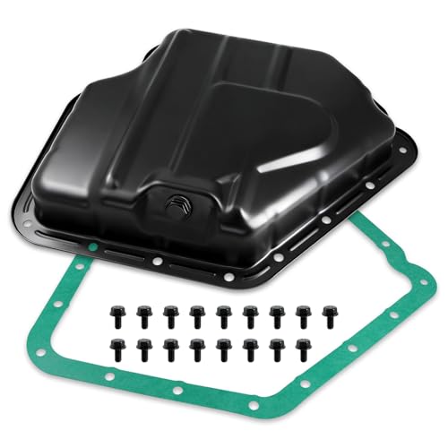 Engine Oil Pan Sump with Plug Gasket & Bolts Compatible with 2011-2020 Dodge Grand Caravan 2011-2019 Journey 2011-2014 Avenger Chrysler Town & Country 200 Ram C/V ProMaster 1500/2500/3500 3.6L
